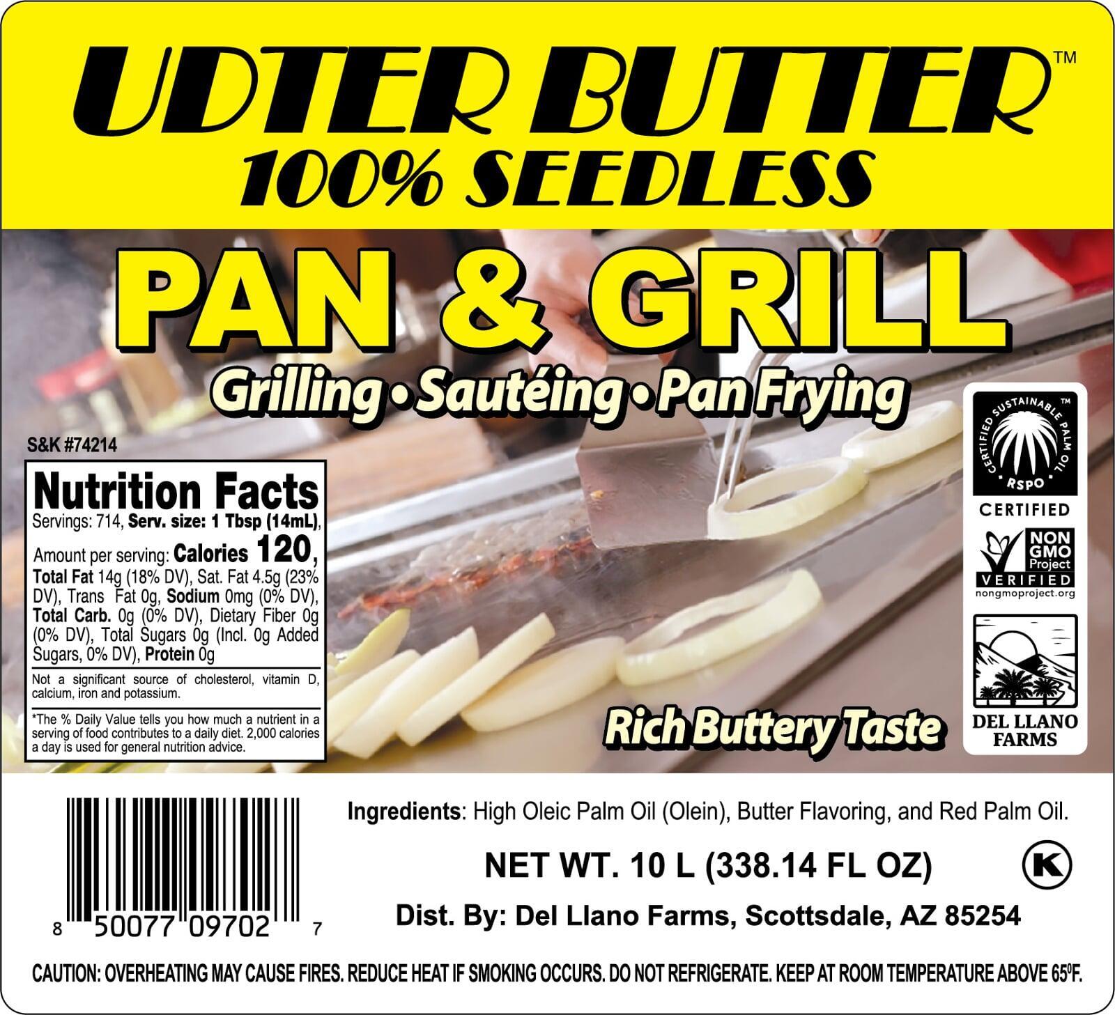 UDTER BUTTER PAN AND GRILL
